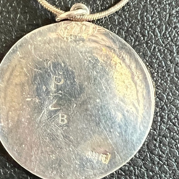 Sterling Silver Celtic Pendant Necklace - Picture 7 of 8